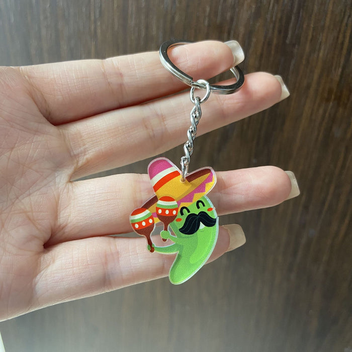 Wholesale Bold &  Colorful Statement Keychain for Parties
