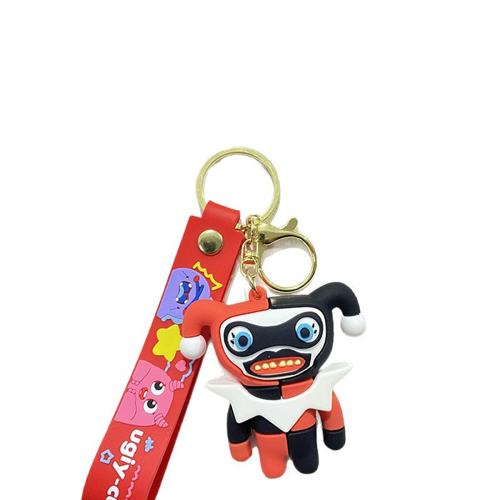 Wholesale Cartoon monster doll keychain
