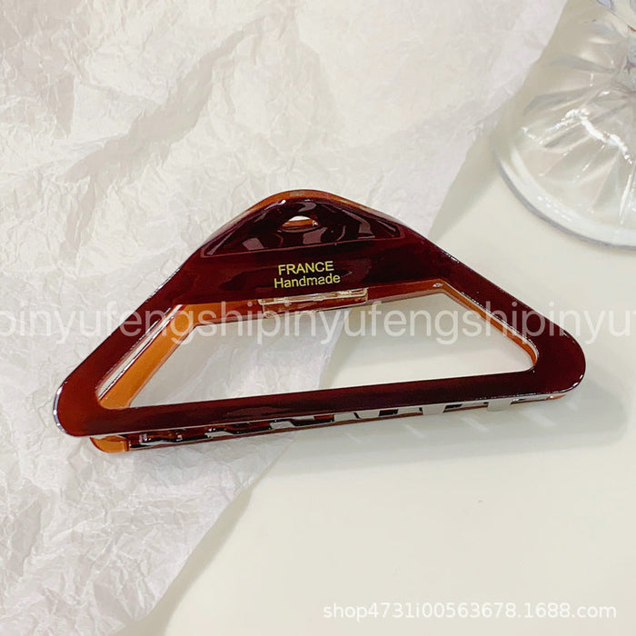 Wholesale Simple Elegant Acetate Chocolate Hair Clips