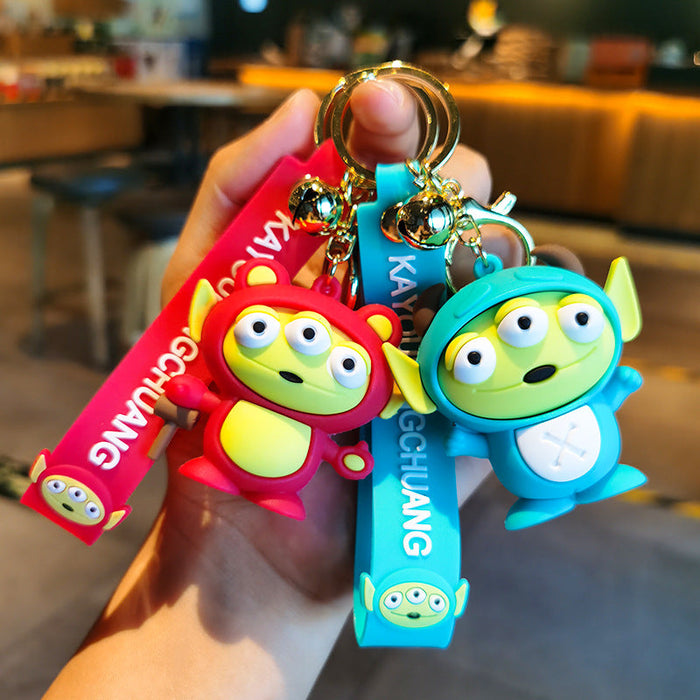 Wholesale silicone cute animation key chain （F） JDC-KC-YMeng019