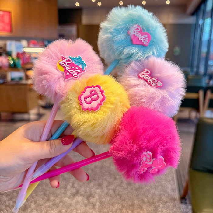 Wholesale Creative sweet girl heart ballpoint pen dopamine color letter  gift signature pen