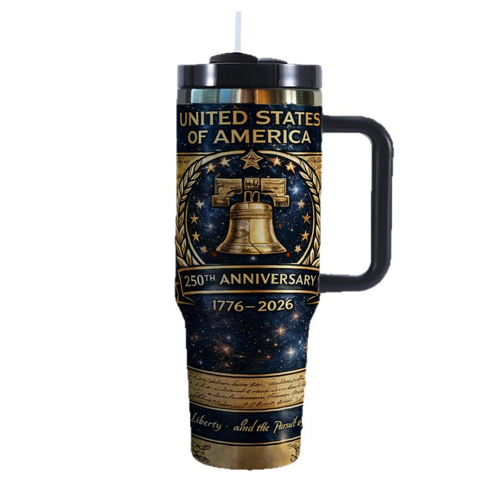 Wholesale US Independence Day 250th Anniversary 40oz Insulated Stainless Steel Tumbler