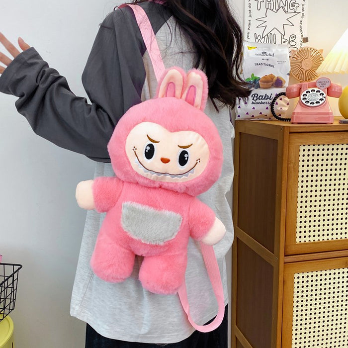 Wholesale Plush toy bag, cartoon doll backpack, student backpack