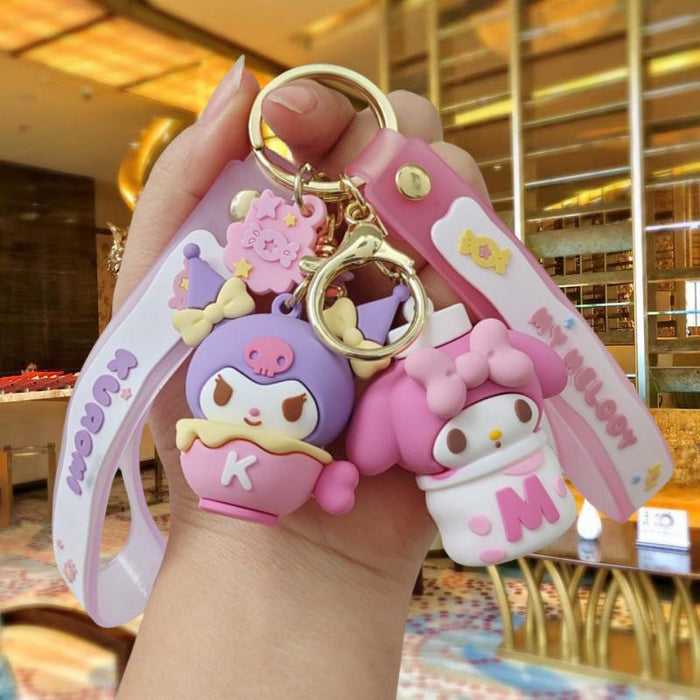 Wholesale Cartoon PVC Doll Keychain JDC-KC-MingT015