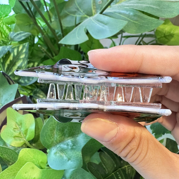 Wholesale  devil claw clip funny pumpkin shark clip creative back of the head hair clip personality half-tied ponytail clip