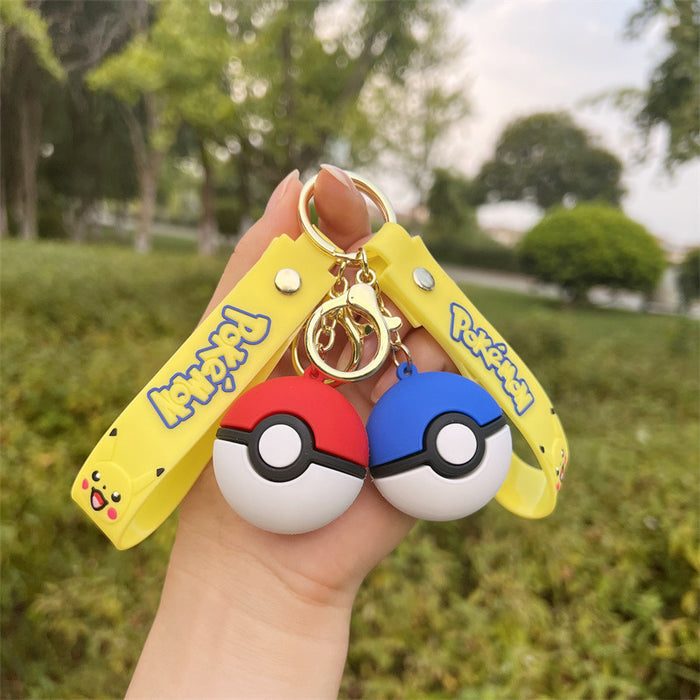 Wholesale Creative Cartoon Silicone Keychains JDC-KC-JinB019