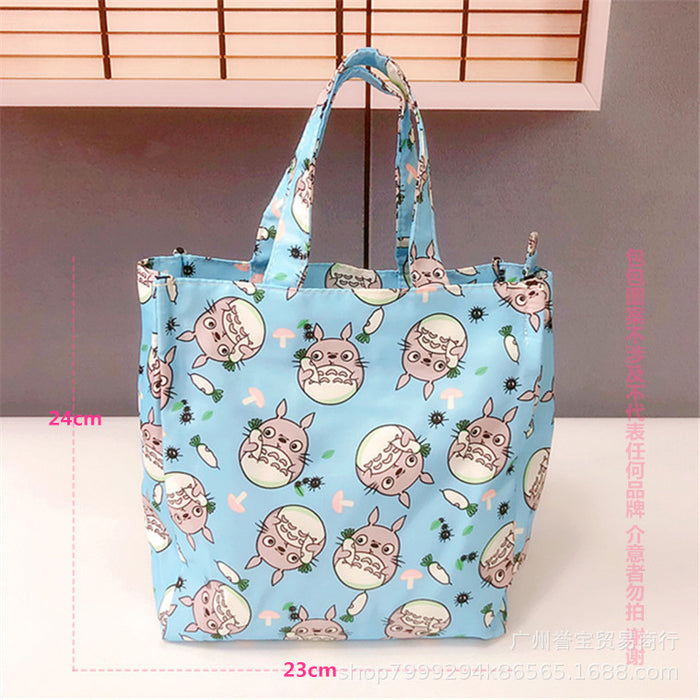 Wholesale Cartoon Print Oxford Cloth Tote Bag JDC-HB-YuB001