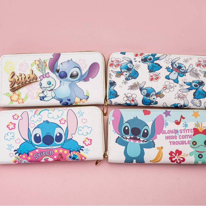Wholesale Cute Cartoon PU Long Wallet with Zipper