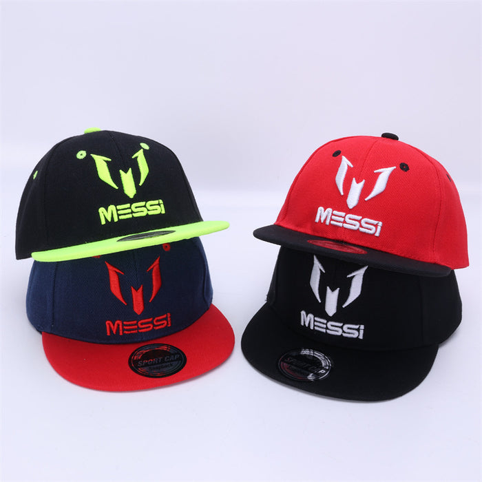 Wholesale Casual Red Baseball Cap Letter Patch Hip Hop Style Wide Brim Dome For Spring Autumn Resale