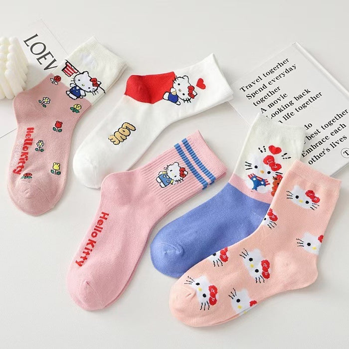 Wholesale Cartoon Mid-tube Cute Rabbit  Socks