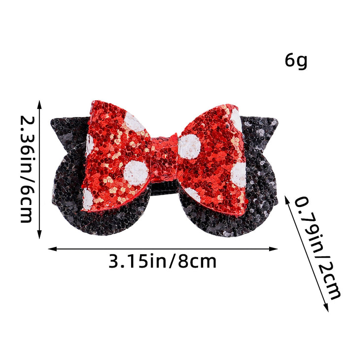 Wholesale Christmas Headband Versatile Bow Head Buckle Duckbill Clip Hair Accessories Christmas Decorations