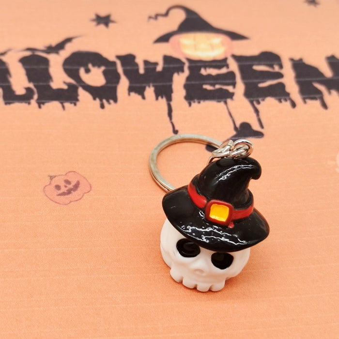 Wholesale 10PCS Halloween 3D Cartoon Resin Keychain JDC-KC-TYS017