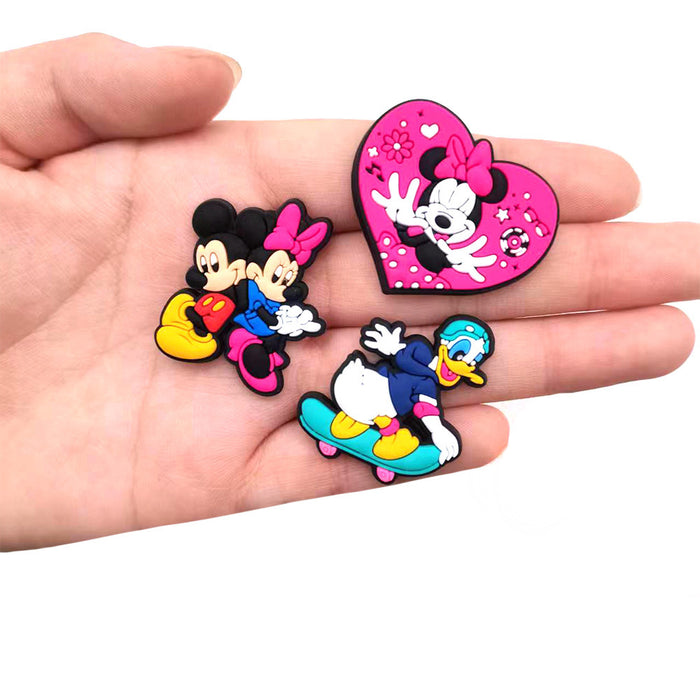 Wholesale 10PCS Cartoon PVC Hole Shoes Shoe Buckle JDC-SC-WanX009