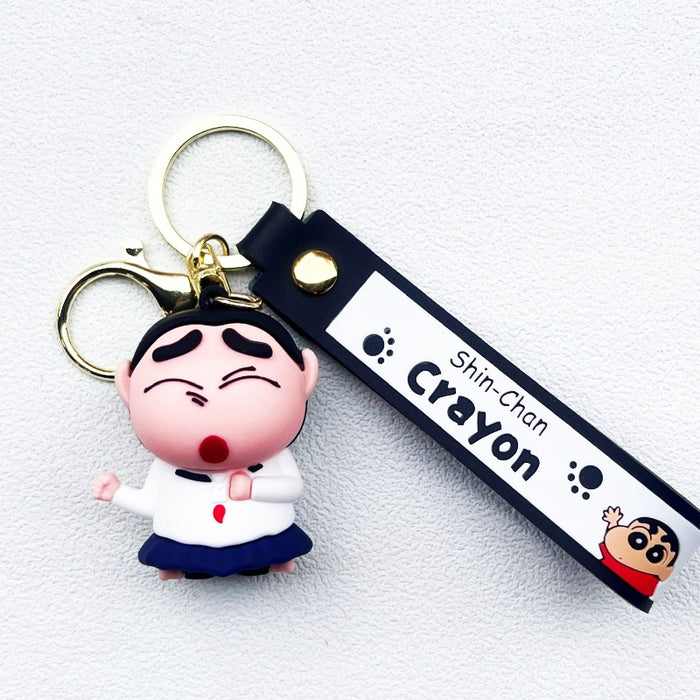 Wholesale PVC Cartoon Doll Keychain JDC-KC-WuYi148