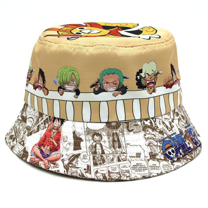 Wholesale Polyester Cartoon Anime Bucket Hat JDC-FH-ZhiXie016