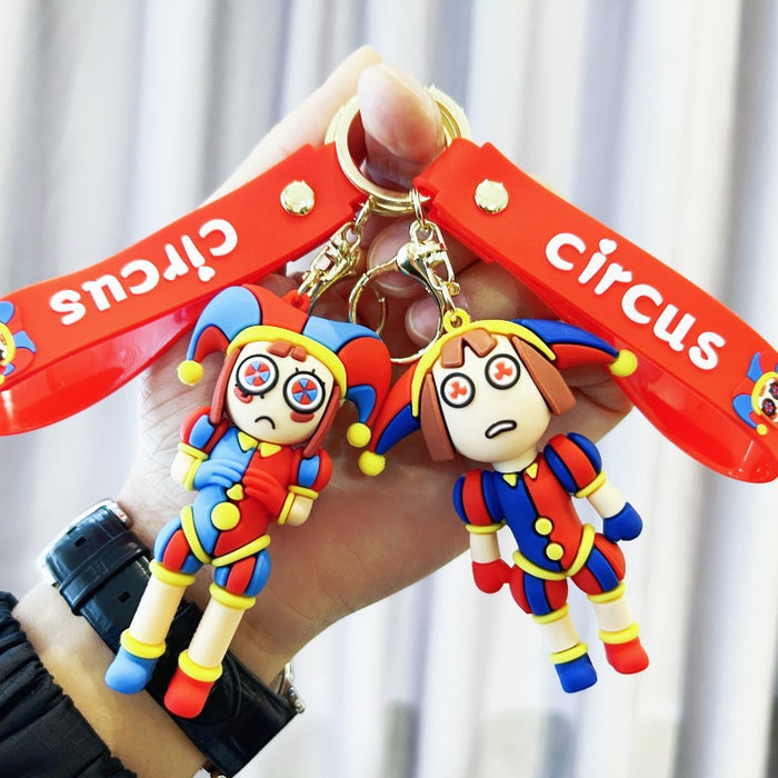 Wholesale PVC Cartoon Doll Keychain JDC-KC-ChuC006