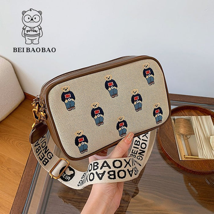 Wholesale Popular Bags for Women New Style Personality High-end Fashion Versatile Small Square Bag Shoulder Messenger Bag JDC-SD-CB009