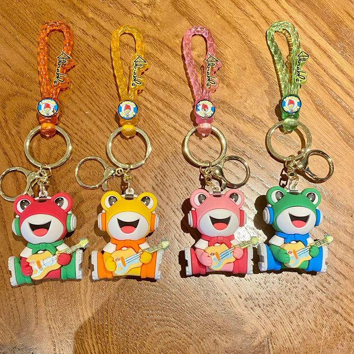 Wholesale Silicone Cartoon Doll Keychain JDC-KC-MingT086