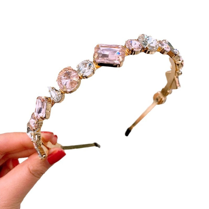 Wholesale Crystal Wide Edge Headband JDC-HD-ZC020