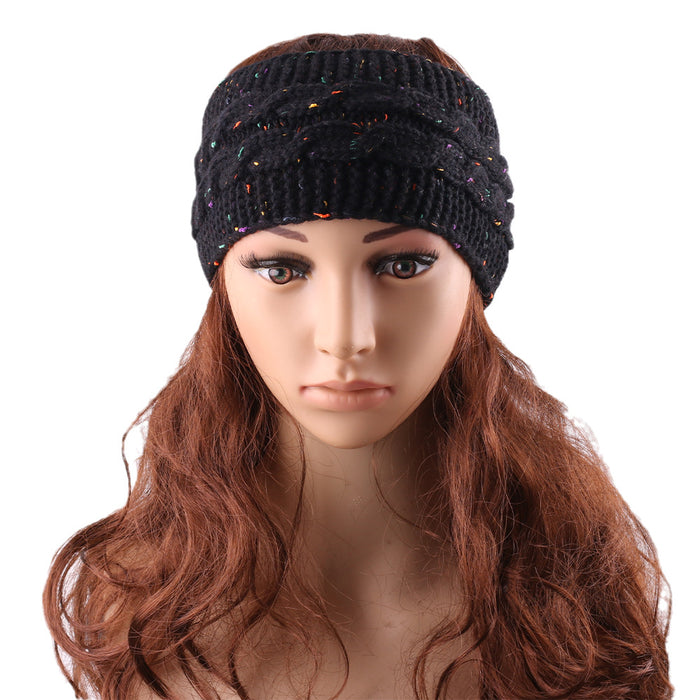 Wholesale autumn and winter wool knitted headband JDC-HD-XQ003