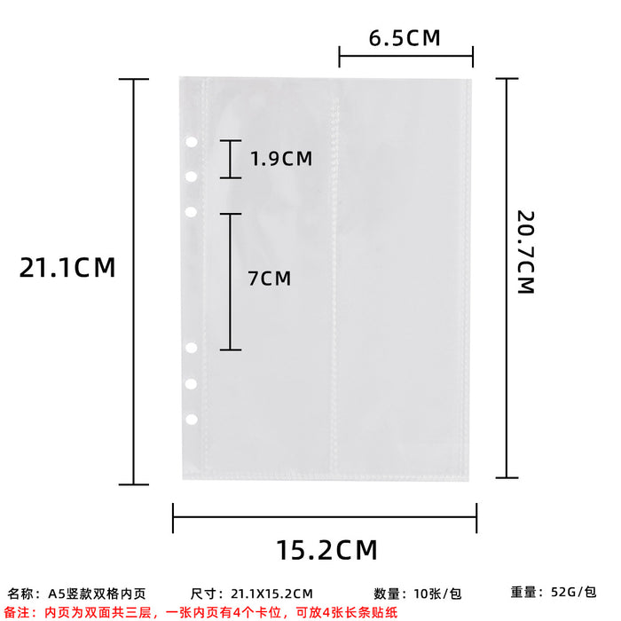 Wholesale Butterfly Plush Magnetic Full-Wrap 3-inch Loose-Leaf Storage Book