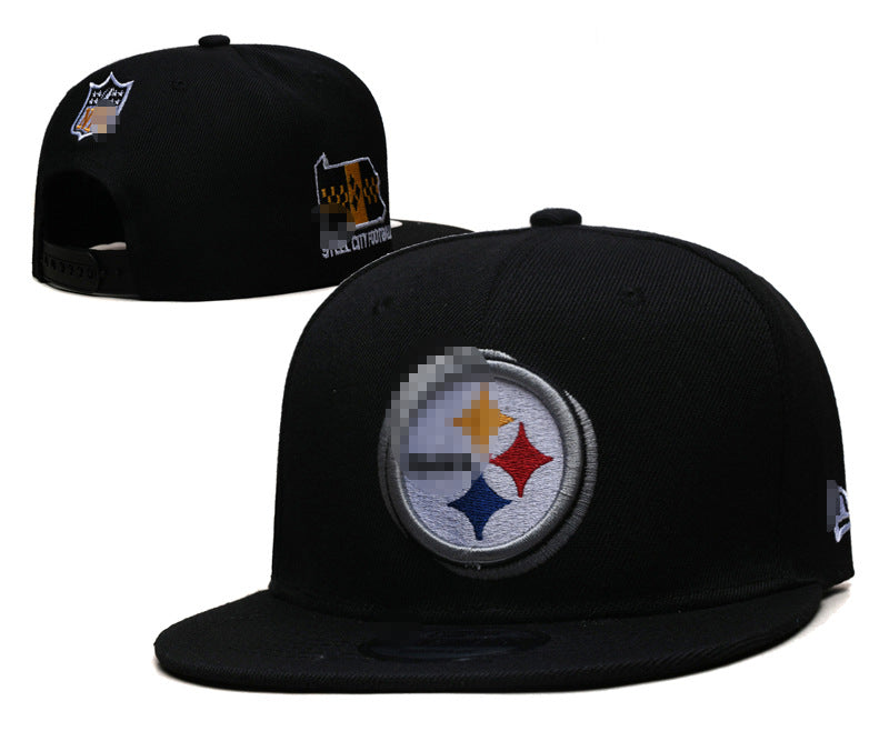Wholesale Rugby cap for men and women,  hip-hop embroidered flat-brimmed hat,  outdoor sun protection hat