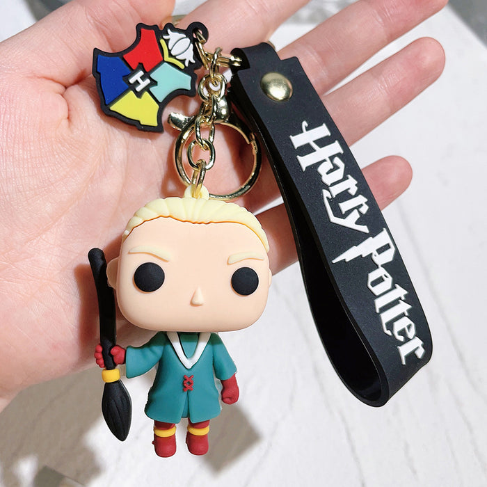 Wholesale Anime Silicone Cartoon Pendant Bag Pendant Keychains