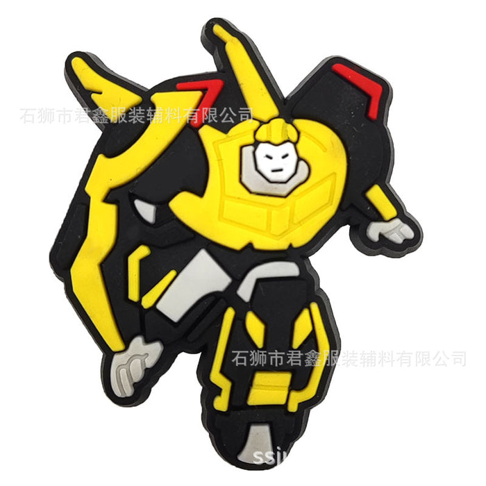 Wholesale 50pcs Cartoon Hole Shoes Buckle Decorative Buckle  Shoes Charms