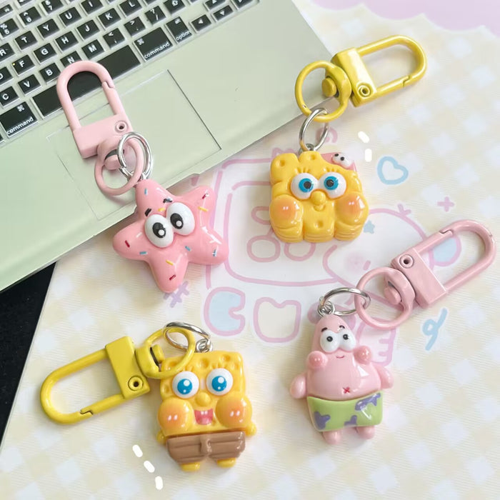 wholesale cute cartoon pendants Keychains JDC-KC-YuZ001