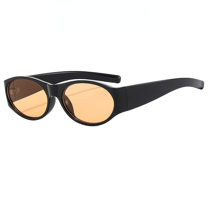 Wholesale Oval Sunglasses New Men's Retro Simple Driving Sunglasses Sunglasses