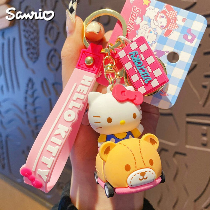 Wholesale Cartoon Doll Silicone Keychain (S) JDC-KC-BaiM078