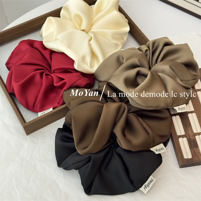 Wholesale Hair Ring Elegant Tie Rope Women's Simple Rubber Tendon Ball Hair Rope Tie Head Flower