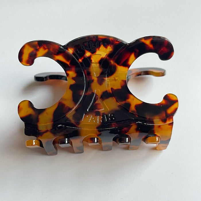 Wholesale Letter Acetate Simple Hair Clip JDC-HC-XingYi017