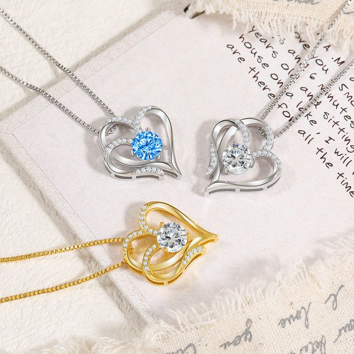 Wholesale Necklace High-grade Inlaid Colorful Zircon  Necklace