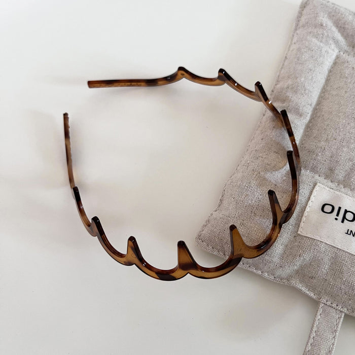 Wholesale Toothed Wave Hair Hoop New Simple Retro Headband Wash Face Anti slip Pressure Hair Clip Hair Accessories