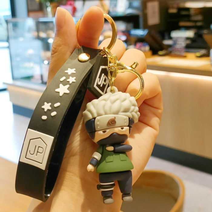 Wholesale Cartoon Silicone Doll Keychain JDC-KC-MingT036