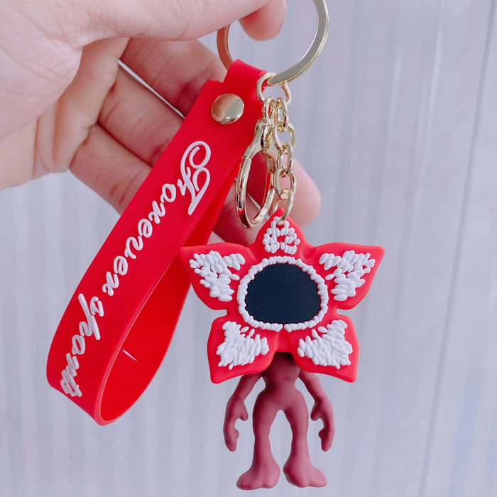Wholesale Anime PVC Chrysanthemum Monster Keychain JDC-KC-JBao006