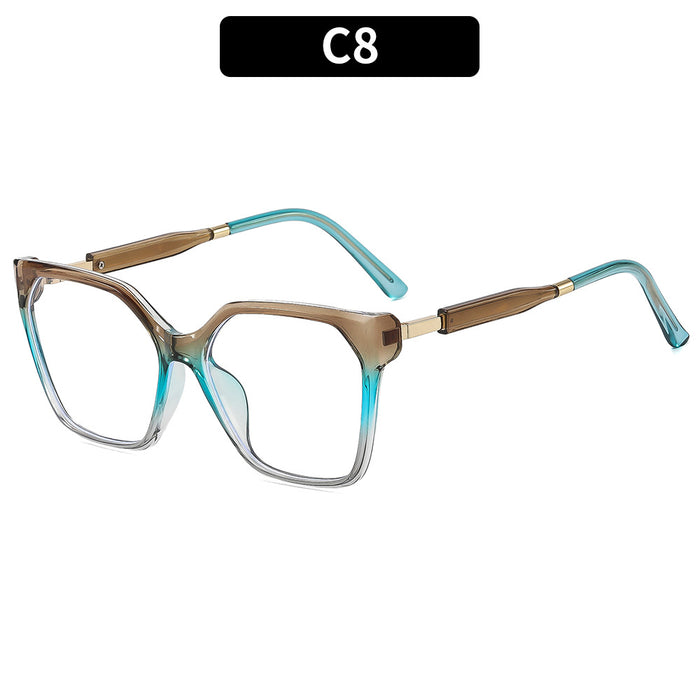 Wholesale Retro Square Anti Blue Light Glasses Frame Fashion Everyday Accessory