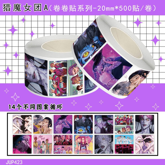 Wholesale Roll stickers sealing stickers Polaroid DIY material water bottle stickers