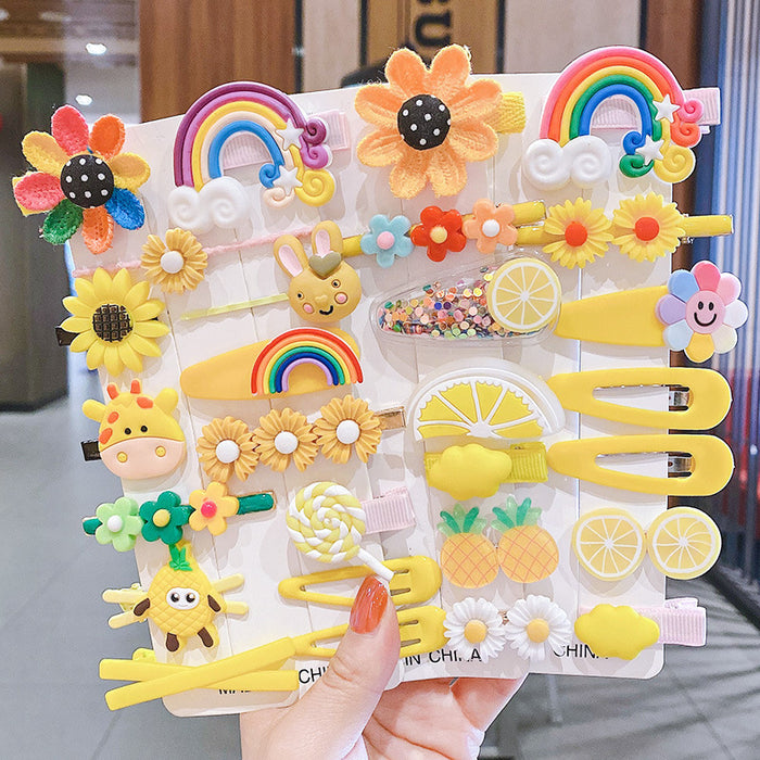 Wholesale Children Cartoon Hair Clip Set JDC-HC-Jiangx008