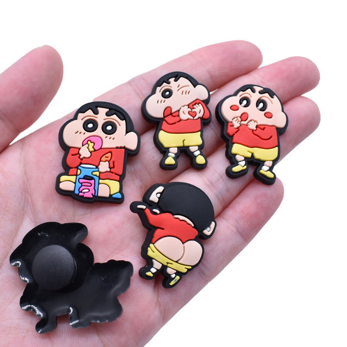 Wholesale Random 100pcs Cartoon Crocs Shoe Buckle JDC-SC-XiaoY003