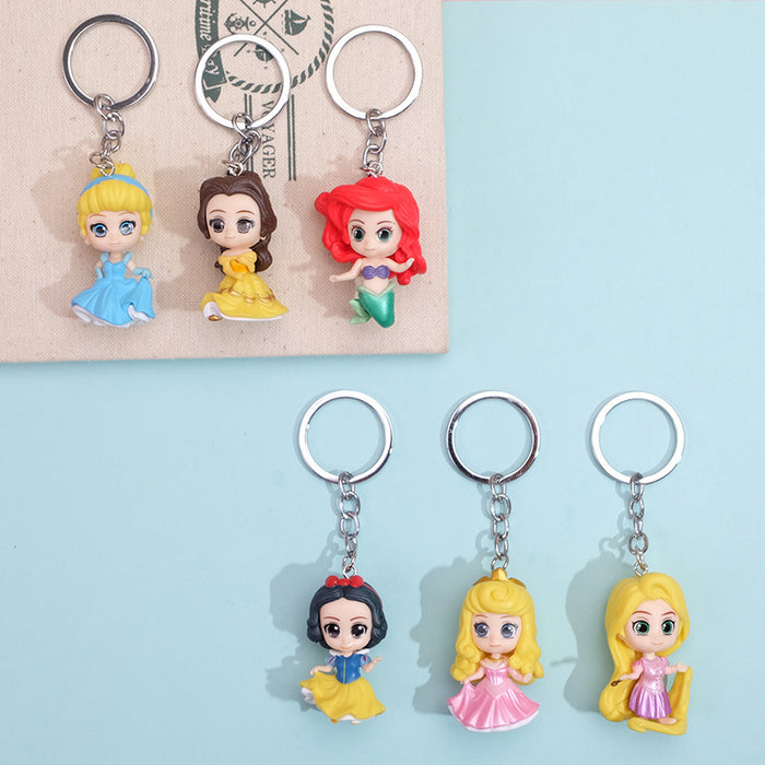 Wholesale Cartoon Doll Resin Keychain JDC-KC-QingMou004