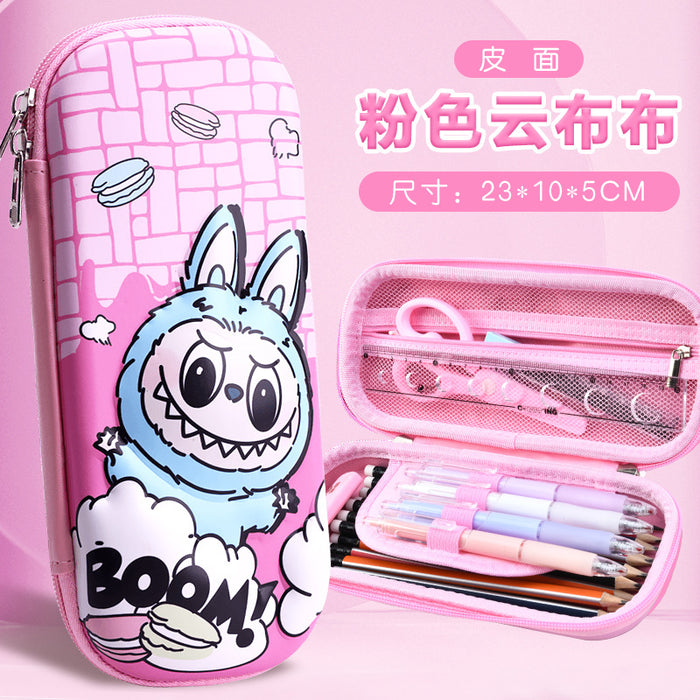 Wholesale Cartoon Pencil Case for Primary School Students Multi-Layer Storage