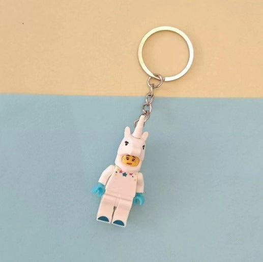 Wholesale Cartoon Doll Resin Keychain JDC-KC-QingMou005