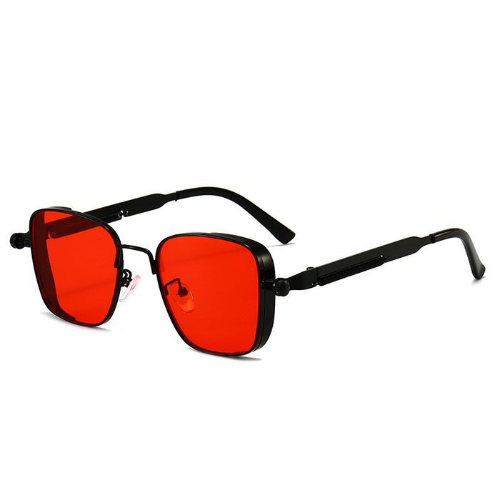 Wholesale New Retro Steam Metal Sunglasses with Personalized Style Box Sunglasses