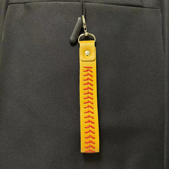 Wholesale PU Baseball Keychain JDC-KC-KangX001