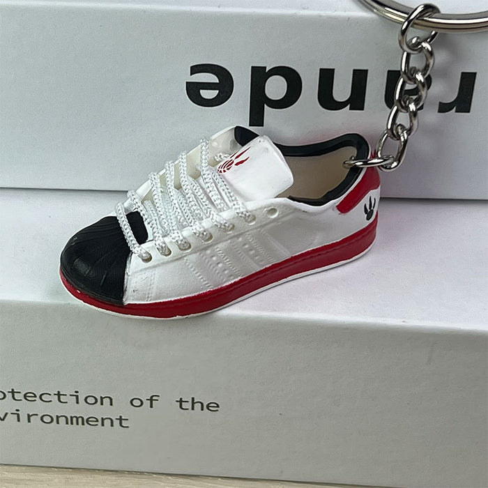 Wholesale PVC Mini Board Shoe Keychain (F) JDC-KC-XingS011