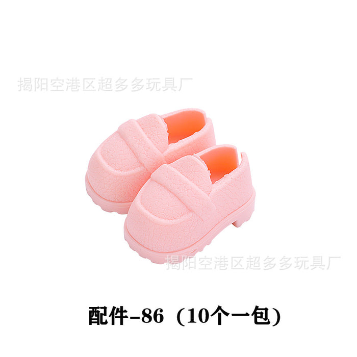 Wholesale Suitable for 17cm doll shoes,  bags,  glasses,  pendants,  cameras,  beach chairs,  surfing transparent protective cases