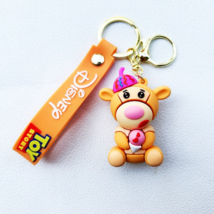 Wholesale PVC Cartoon Doll Keychain JDC-KC-ChuC059