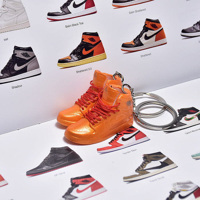 Wholesale Mini Basketball Shoes Keychain JDC-KC-LCheng001